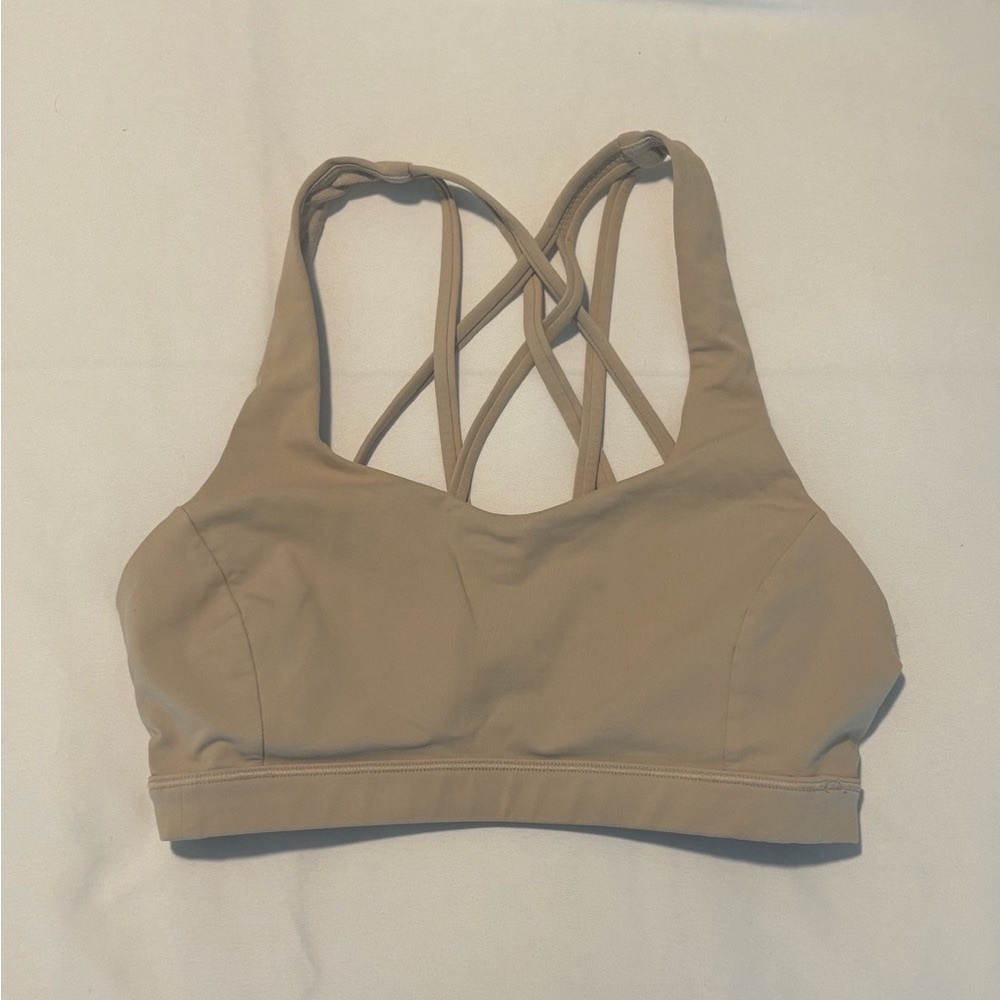 lululemon athletica Tan Sports Bra